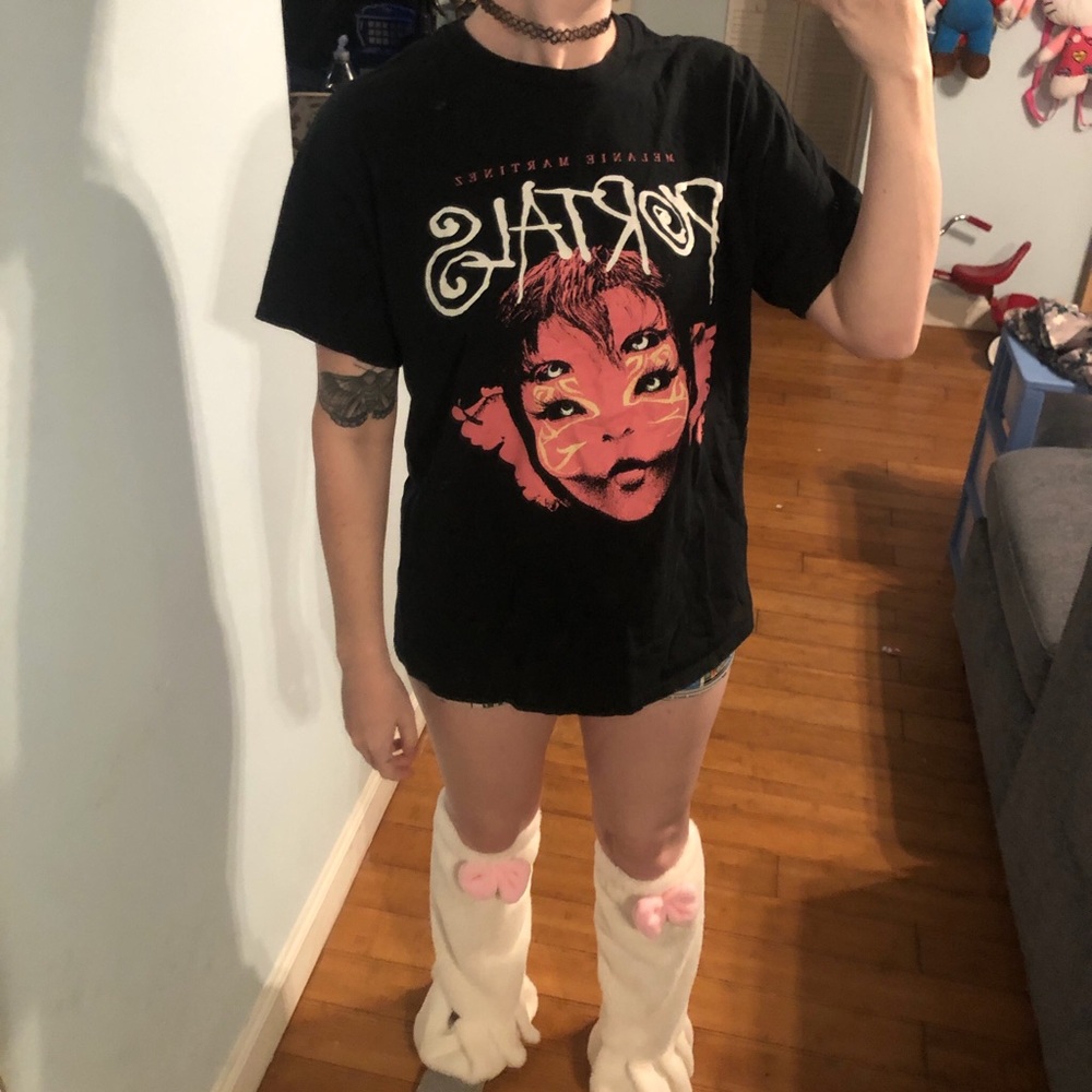 Melanie Martinez black Portals tour t-shirt